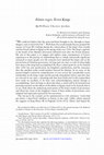 Research paper thumbnail of William C. Jordan, “Etiam reges, Even Kings,” Speculum, vol. 90, no. 3 (July 2015): 613-634