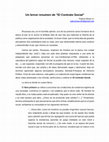 Research paper thumbnail of Un breve resumen de "El Contrato Social"