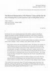 Research paper thumbnail of The Renewed Interpretation of the Platonic Corpus and the Qur’ān: How Formulating More Accurate Questions Leads to Finding Better Answers [2018] / Conference Paper