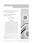 Research paper thumbnail of Avaliação Educacional no Brasil para além dos testes cognitivos