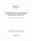 Research paper thumbnail of Les agglomérations / vici / castra du Centre-Est de la Gaule : morphologie et fonctions (IIIe-VIe s. apr. J.-C.)  at https://journals.openedition.org/gallia/2385