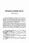 Research paper thumbnail of Proposiciones con términos negativos, por Ángel MUÑOZ GARCÍA