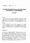 Research paper thumbnail of La teoría del concepto de la Edad Media como antecedente de la Edad Moderna, por Mauricio BEUCHOT