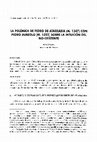 Research paper thumbnail of La polémica de Pedro Atarrabia (M. 1347) con Pedro Aureolo (M. 1322) sobre la intuición del no-existente, por Ana AZANZA