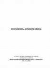 Research paper thumbnail of TOC & Preface (Revista Española de Filosofía Medieval 24/2017)