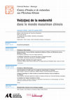 Research paper thumbnail of « Anticolonialisme et conflit autour du modèle de modernisation au Xinjiang »