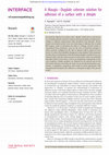 Research paper thumbnail of Papangelo Ciavarella 2017 - A Maugis Dugdale cohesive solution for adhesion of a surface with a dimple.pdf