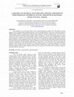 Research paper thumbnail of A REVIEW ON PHYSICAL FACTORS INFLUENCING ABSORPTION PERFORMANCE OFFIBROUS SOUND ABSORPTION MATERIAL FROM NATURAL FIBERS