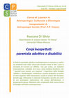 Research paper thumbnail of Corpi inaspettati: parentela adottiva e disabilità