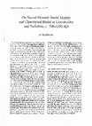 Research paper thumbnail of On sacred ground: social identity and churchyard burial in Lincolnshire and Yorkshire, c.700-1100 AD