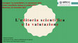 Research paper thumbnail of La sostenibilita e la valutazione delle riviste scientifiche italiane in ambito SSH