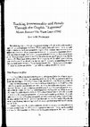 Research paper thumbnail of Teaching Intertextuality and Parody Through the Graphic "Supertext": The Case of Martin Rowson's THE WASTE LAND (1990)