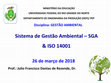 Research paper thumbnail of Aula sobre Sistema de Gestão Ambiental – SGA & ISO 14001