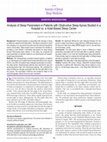 Research paper thumbnail of Analysis of sleep parameters in patients with obstructive sleep apnea studied in a hospital vs. a hotel-based sleep center