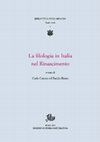 Research paper thumbnail of La filologia in Italia nel Rinascimento, a cura di Carlo Caruso ed Emilio Russo, 2018 (Introduzione).pdf