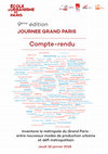 Research paper thumbnail of Compte-rendu Journée Grand Paris 2018