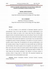 Research paper thumbnail of EXTENT OF TEACHERS’ PARTICIPATION IN THE SELECTION OF CURRICULUM 
CONTENTS IN SECONDARY SCHOOLS IN ENUGU STATE