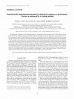 Research paper thumbnail of Non-destructive potassium measurement in minerals by gamma-ray spectrometry: Toward an enhanced K-Ar dating method