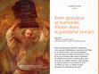 Research paper thumbnail of Entre grandeur et humanité, Moïse dans le judaïsme ancien