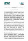 Research paper thumbnail of CONSENTIMIENTO INFORMADO: USO EN INVESTIGACIÓN Y PSICOTERAPIA