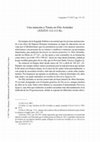 Research paper thumbnail of Una mención a Tmuis en Elio Aristides (XXXVI 112-113 K), 'Aegyptus' 97, 2017