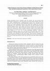 Research paper thumbnail of Aplikasi Pemberian Variasi Waktu Mutagen Kolkhisin terhadap Biomassa Bobot Segar dan Bobot KeringUmbi Ginseng Jawa (Talin umpaniculatum Gaertn)