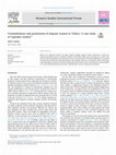 Research paper thumbnail of Criminalisation and prostitution of migrant women in Turkey: A case study of Ugandan women