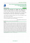 Research paper thumbnail of Awareness and perception on wildlife and conservation of teachers and college students in Los Baños, Laguna Philippines