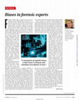 Research paper thumbnail of Biases in Forensic Experts