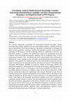 Research paper thumbnail of Correlation Analysis Model between Knowledge Transfer, Knowledge Dissemination Capability and Inter-Organizational Dynamics: An Empirical Study of PFI Projects