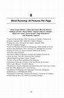 Research paper thumbnail of Blind Running: 25 Pictures Per Page