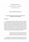 Research paper thumbnail of A RELAÇÃO ENTRE DEMOCRACIA E DIREITOS FUNDAMENTAIS NO PENSAMENTO DE JÜRGEN HABERMAS INTRODUÇÃO