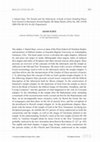 Research paper thumbnail of J. Daniel Hays, The Temple and the Tabernacle. A Study of God’s Dwelling Places from Genesis to Revelation (Grand Rapids, MI: Baker Books 2016)