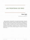 Research paper thumbnail of Taddei, F. (2018). Las fronteras de Perú