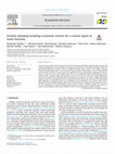 Research paper thumbnail of Scenario planning including ecosystem services for a coastal region in South Australia