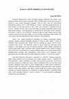 Research paper thumbnail of KAKAVA DEĞİL HIDIRILLEZ ŞENLİKLERİ