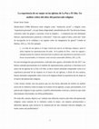 Research paper thumbnail of La experiencia de ser mujer en las iglesias de La Paz y El Alto. Una análisis crítico del ethos del patriarcado religioso