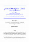 Research paper thumbnail of Glaubenslehrsätze der Ahmadiyya