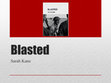 Research paper thumbnail of Blasted.pptx