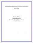 Research paper thumbnail of Parents' Perceptions of the Role of Spanglish for Children in South Texas