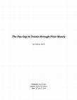 Research paper thumbnail of The Pay Gap in Tennis through Prize Money