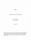 Research paper thumbnail of Why don't we know more about housing supply