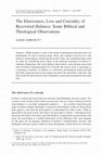 Research paper thumbnail of ‘The Elusiveness, Loss, and Cruciality of Recovered Holiness: Some Biblical and Theological Observations’