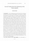 Research paper thumbnail of Bu ston's Doubts about the Authenticity of the Vinaya-saṃgraha