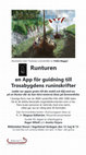 Research paper thumbnail of Runturen en App för guidning till Trosabygdens runinskrifter