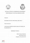 Research paper thumbnail of ESCUELA TÉCNICA SUPERIOR DE INGENIEROS