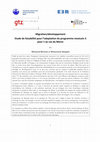 Research paper thumbnail of Migration et développement : Etude de faisabilité pour l’adaptation du programme mexicain 3 pour 1 au cas du Maroc