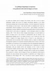 Research paper thumbnail of Les politiques linguistiques européennes et la gestion de la diversité des langues en France