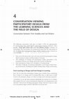 Research paper thumbnail of Conversation: Viewing participatory design from the learning sciences and the field of design