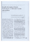 Research paper thumbnail of "Kendi dizi'mizin dibinde: Yerli diziler ve kültürel iktidar mücadelesi" Birikim 347. Mart 2018. 125-135.